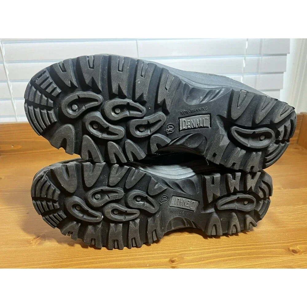 Denali Men's Hiking Boots Black/Grey Size 10 #9812